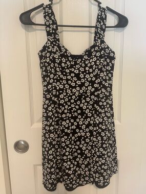 Black & White Floral GAP Sundress